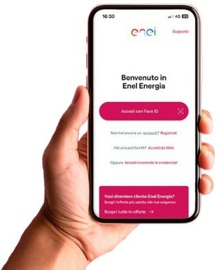 assistenza app enel energia