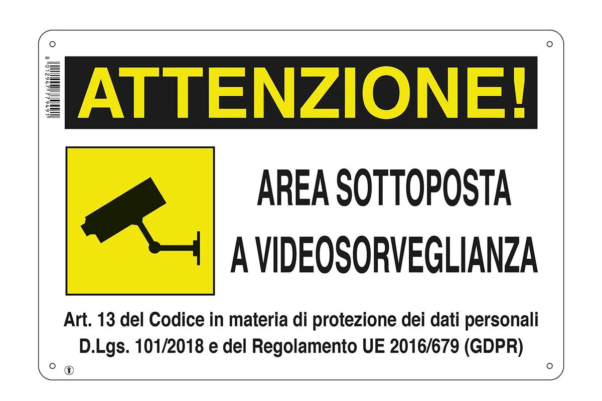 cartello_area_videosorvegliata