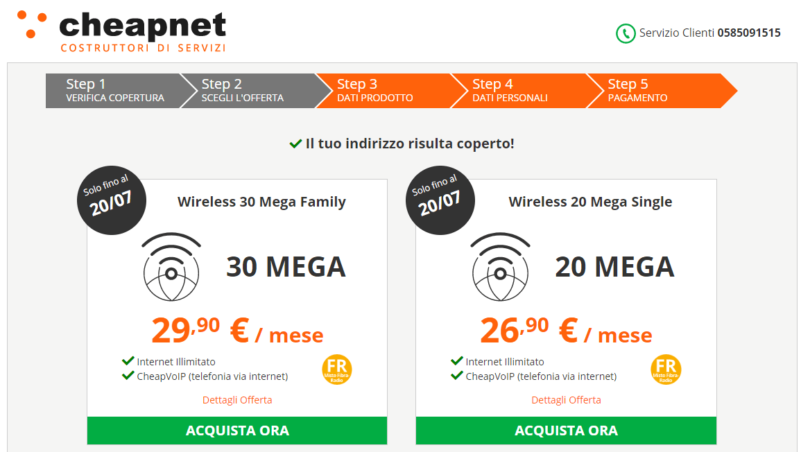 800.19.96.98: il Numero Verde Cheapnet per l'Assistenza Clienti