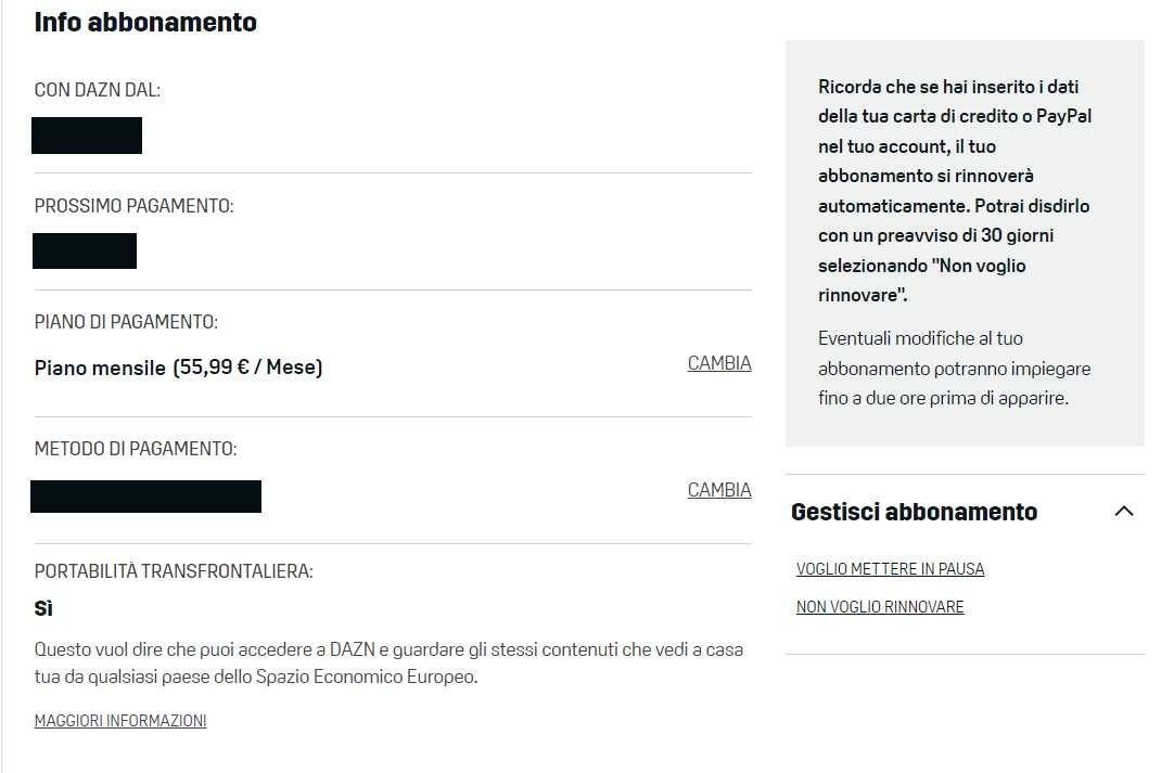 DAZN Rinnovo Automatico dazn-rinnovo-automatico