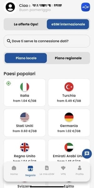 E-Sim Travel di Ops Mobile e-sim-travel-ops-mobile