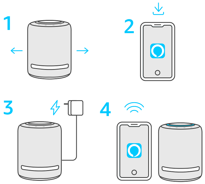 L'installazione di Amazon Echo Studio echo-studio-installazione