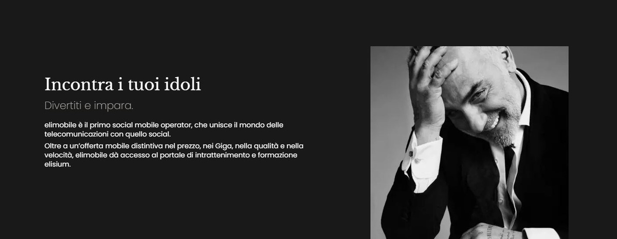 Live experience Elimobile elimobile incontri dal vivo