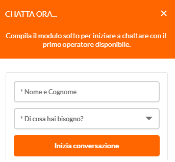 Per risolvere piccoli problemi puoi contattare l'assistenza di Siportal tramite la Chat Online chat-siportal