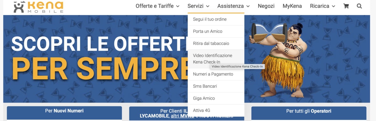 Home Page Sito Web Kena Mobile Home Page Sito Web Kena Mobile