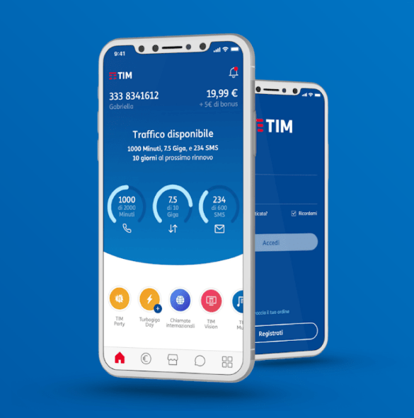 Puoi controllare quale sia il tuo piano tariffario anche con l'App MyTim mytim