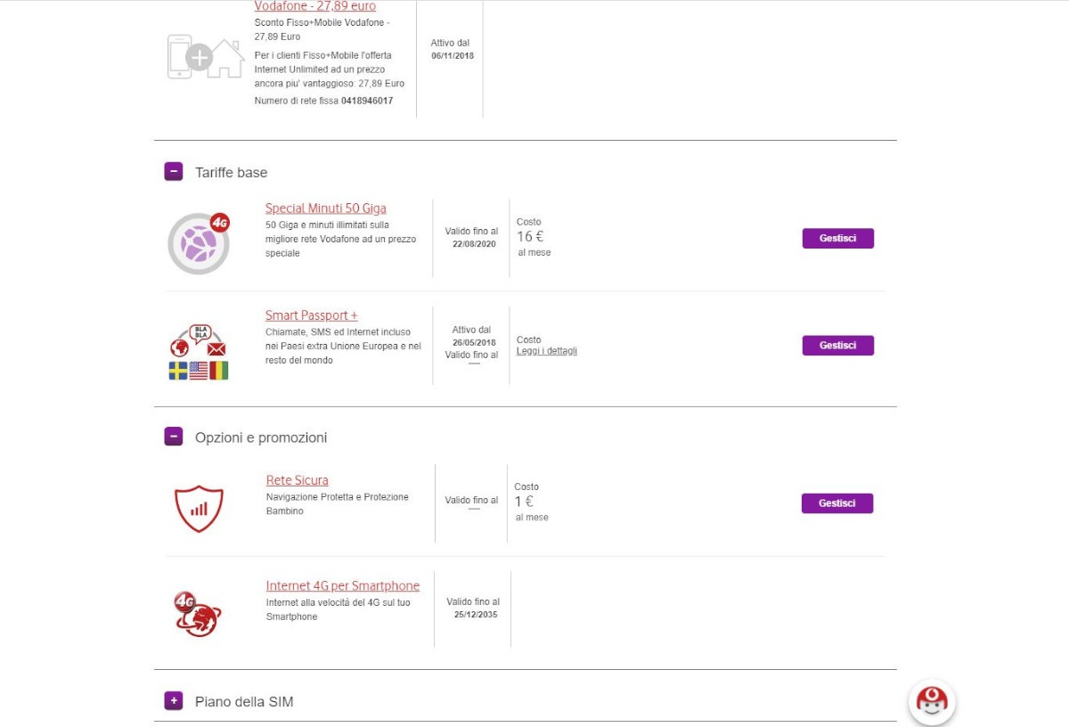 Rete sicura Vodafone Rete sicura Vodafone
