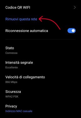 Wifi Connesso ma Nessun Accesso a Internet, scopri come risolvere con Selectra Rimuovi Rete