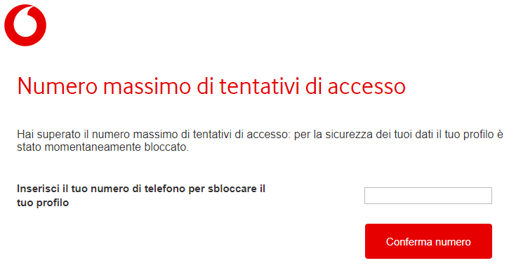 La schermata del servizio che Sblocca il Profilo Vodafone sblocca-profilo-vodafone-screenshot