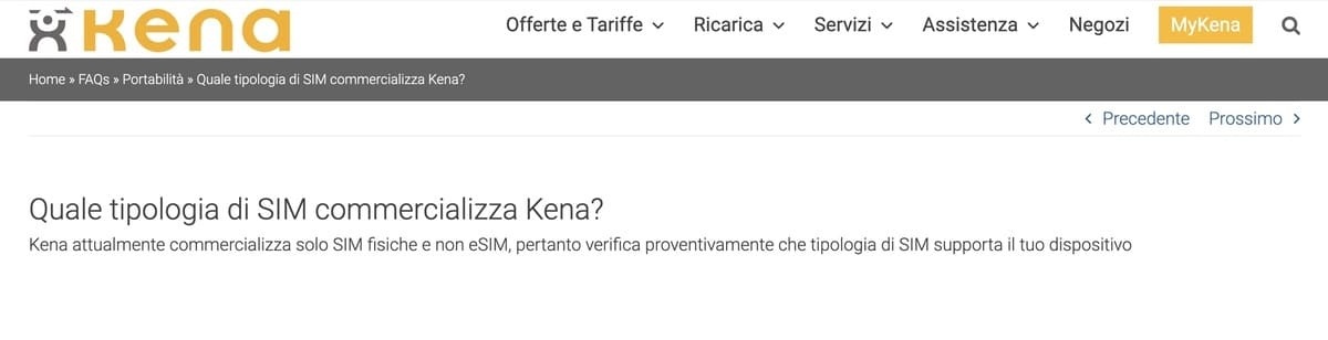 FAQ Kena sulla tipologia di SIM faq-kena-sim