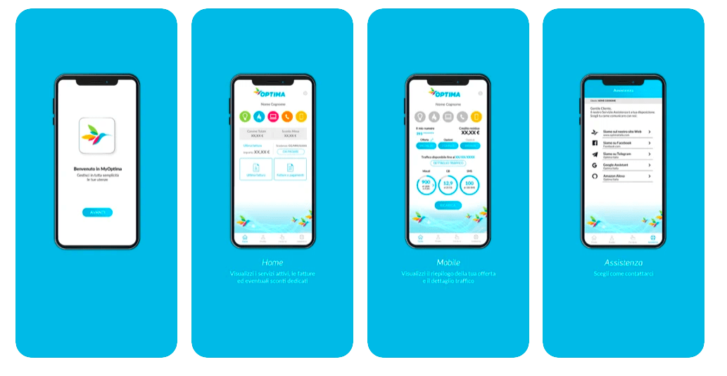 MyOptima: l’app mobile, con la grafica intuitiva e facile da usare (apps.apple.com 18-01-22) MyOptima: l’app mobile, con la grafica intuitiva e facile da usare (apps.apple.com 18-01-22)