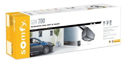 Automatizzazione porte garage basculanti di Somfy somfy-basculante