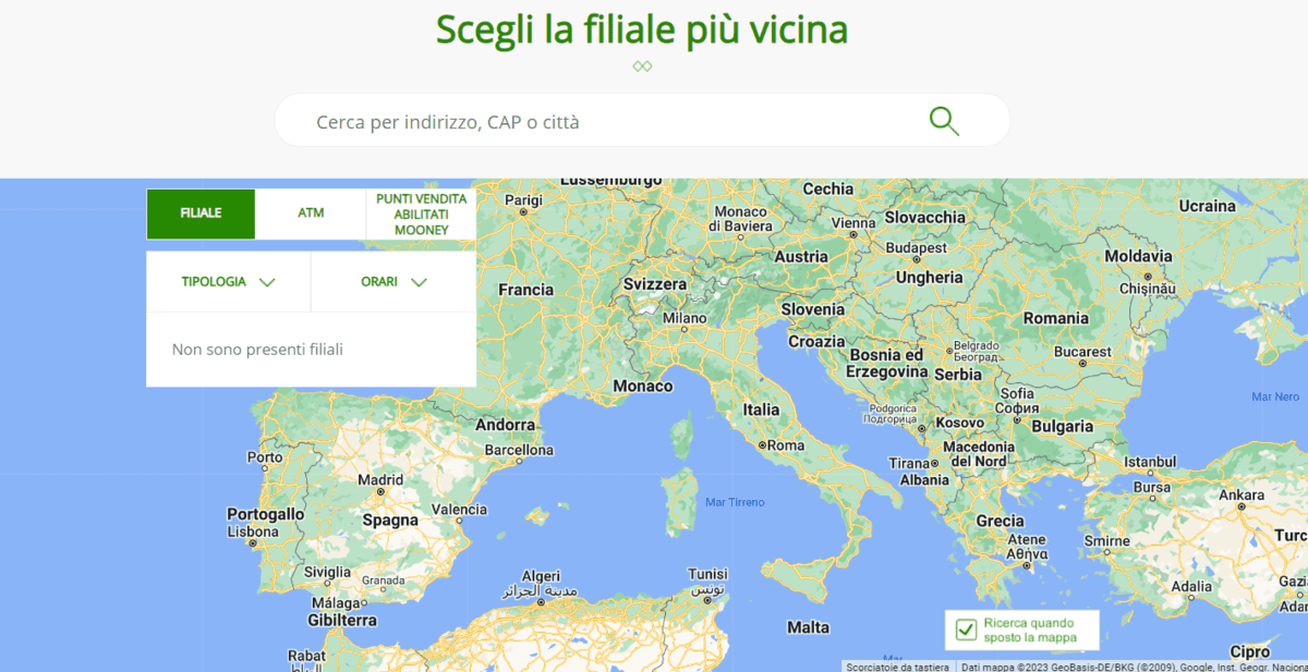 Trova il tuo sportello convenzionato Intesa San Paolo Trova il tuo sportello convenzionato Intesa San Paolo