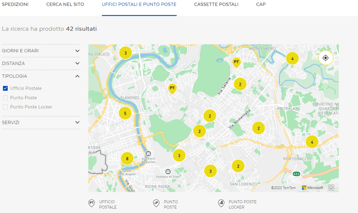 Trova il tuo Ufficio Postale Trova il tuo Ufficio Postale