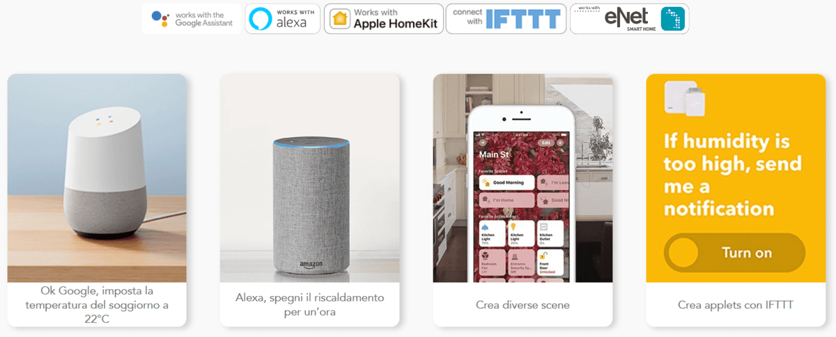 tado° si può utilizzare con altri dispositivi connessi tado-integrazioni-smart-home