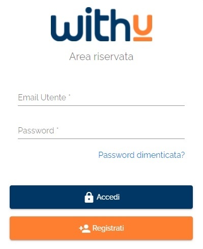 WithU Area Riservata