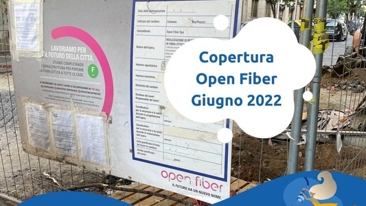 Copertura Open Fiber Giugno 2022