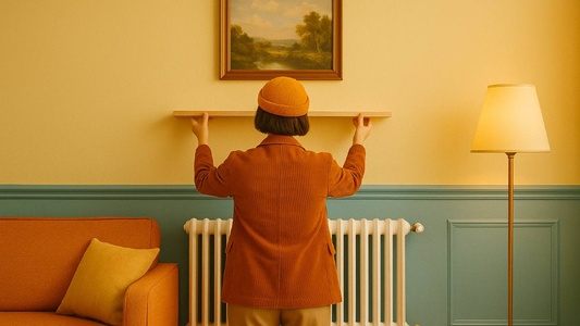 trucco-mensola-termosifone