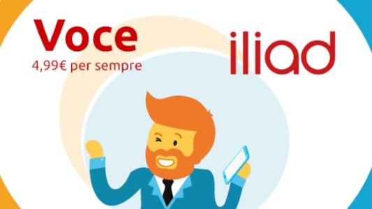 Iliad Voce Promo 4,99 euro