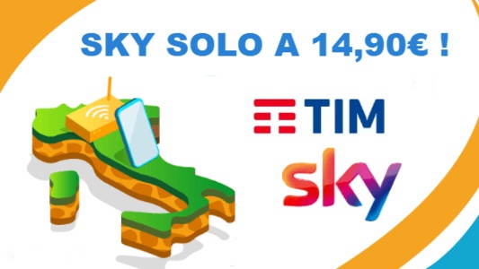 Sky a sole 14,90 euro