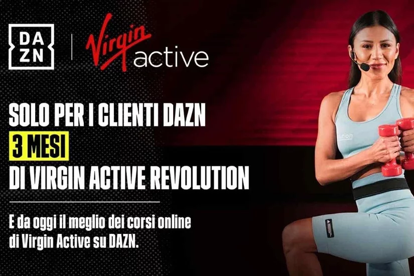 Promo App Dazn e Virgin Active