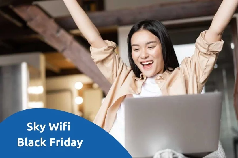 Ecco l'offerta di Sky Wifi per il Black Friday