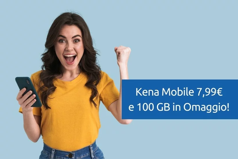 Promo Kena Mobile 7,99 euro al mese