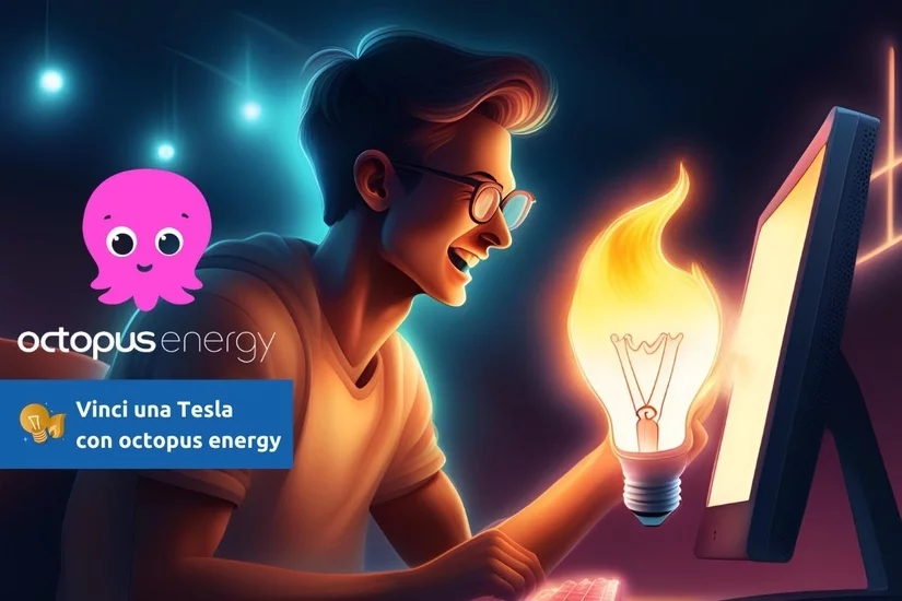 Vinci una Tesla con Octopus