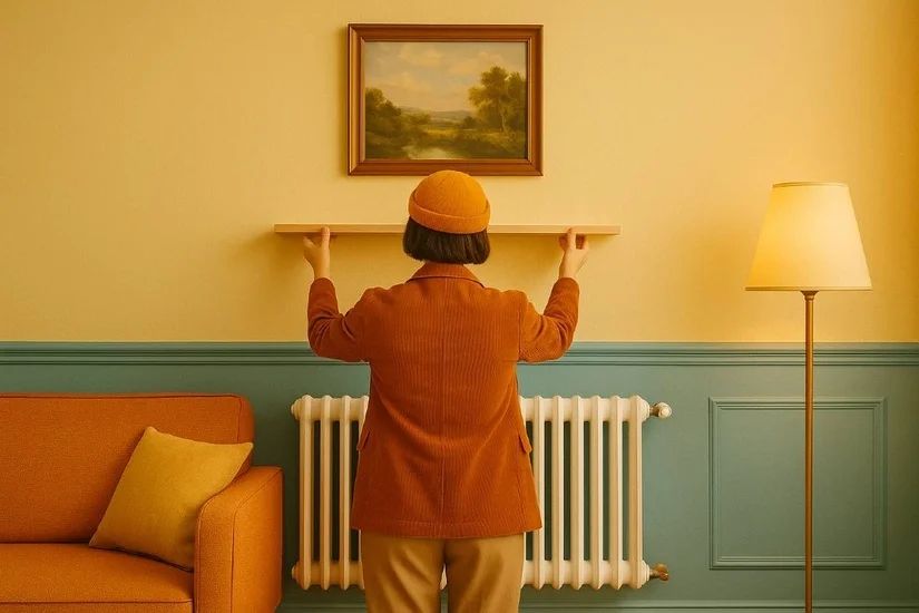 trucco-mensola-termosifone