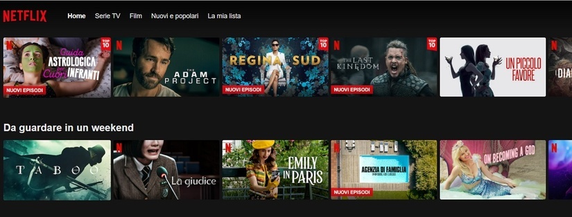 Netflix Italia il costo degli abbonamenti