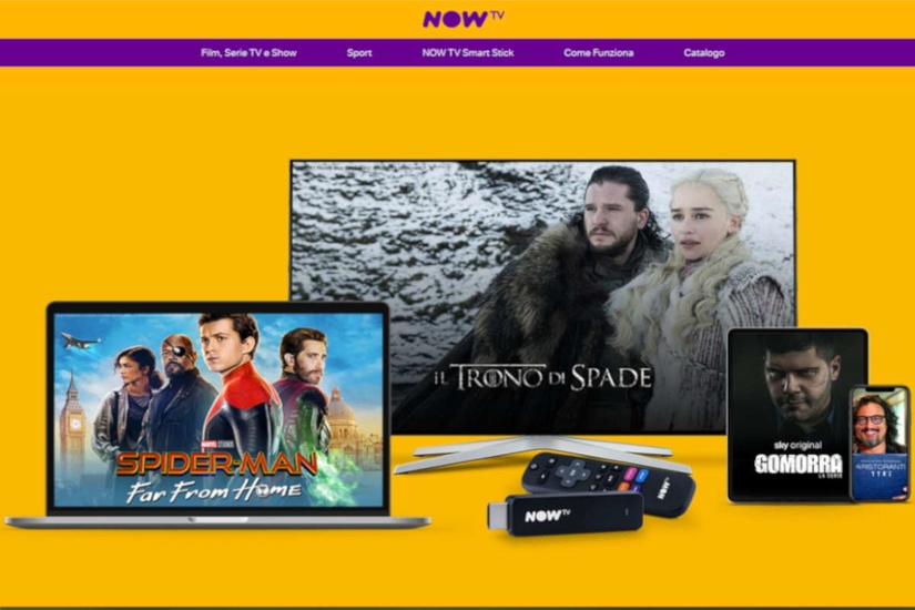 Offerte internet now tv incluso