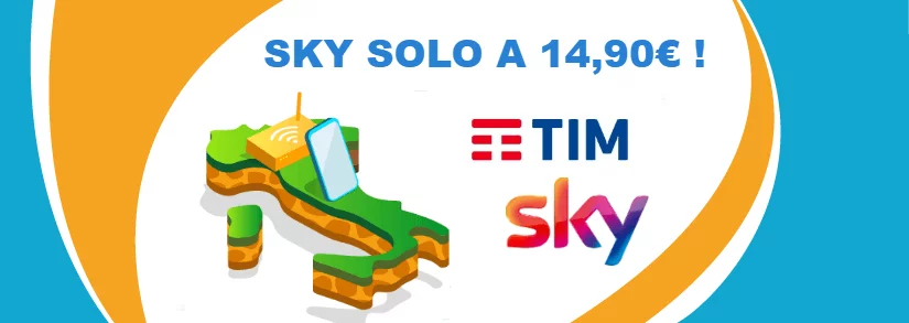 Sky a sole 14,90 euro