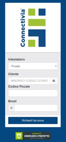 Area Clienti Connectivia Area Clienti Connectivia