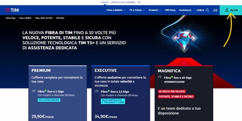 Area clienti MyTim Area clienti MyTim