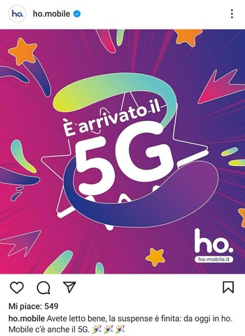Ho Mobile lancia le Offerte 5G Ho Mobile lancia le Offerte 5G