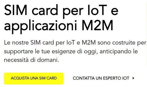 Come attivare una SIM IoT e M2M