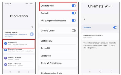 Come attivare wifi calling su telefono Samsung Come attivare wifi calling su telefono Samsung