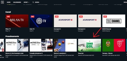 Diretta Gol DAZN Diretta Gol DAZN