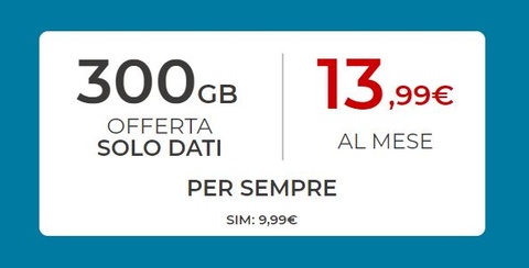 I dettagli della Nuova Iliad 300 GB I dettagli della Nuova Iliad 300 GB