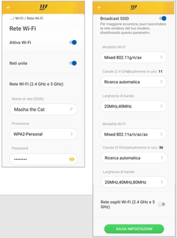 Come risolvere Connesso ma Nessun Accesso a Internet Fastweb impostazioni-avanzate-wifi-fastweb