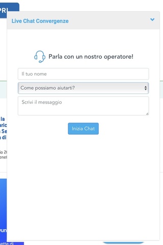Live Chat Convergenze Live Chat Convergenze