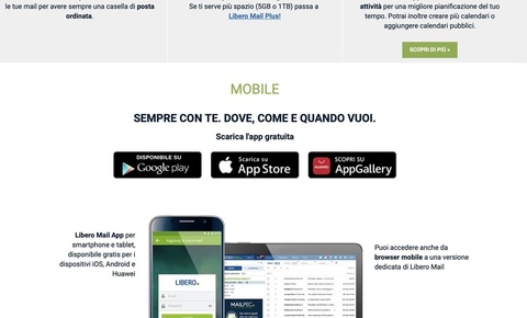 Come Scaricare le Applicazioni Mobile di Libero Mail App Libero Mail