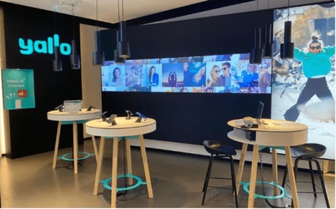 Negozio Yallo di Glattpark