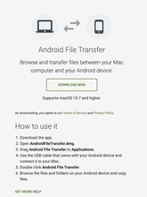 Applicazione Android File Transfer Applicazione Android File Transfer