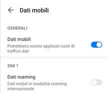 Attivare connessione mobile android Come si attivano i dati mobili android