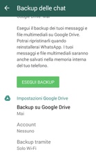 Backup di WhatsApp su Android Backup di WhatsApp su Android